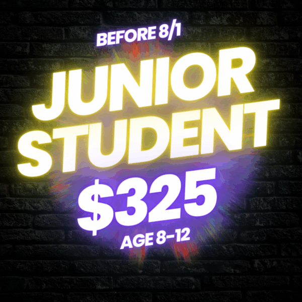 412 The Intensive | PGH | Junior Student | Early Discount