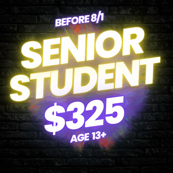 412 The Intensive | PGH | Senior Student | Early Discount